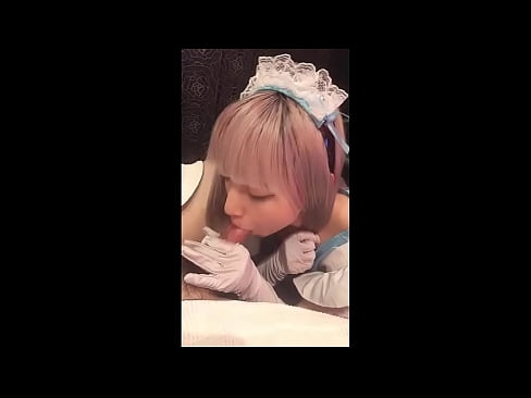 ❤️ Японский идол [mayuka], костюм французской горничной, часть 1, минет и дрочка с лосьоном Порно вк у нас